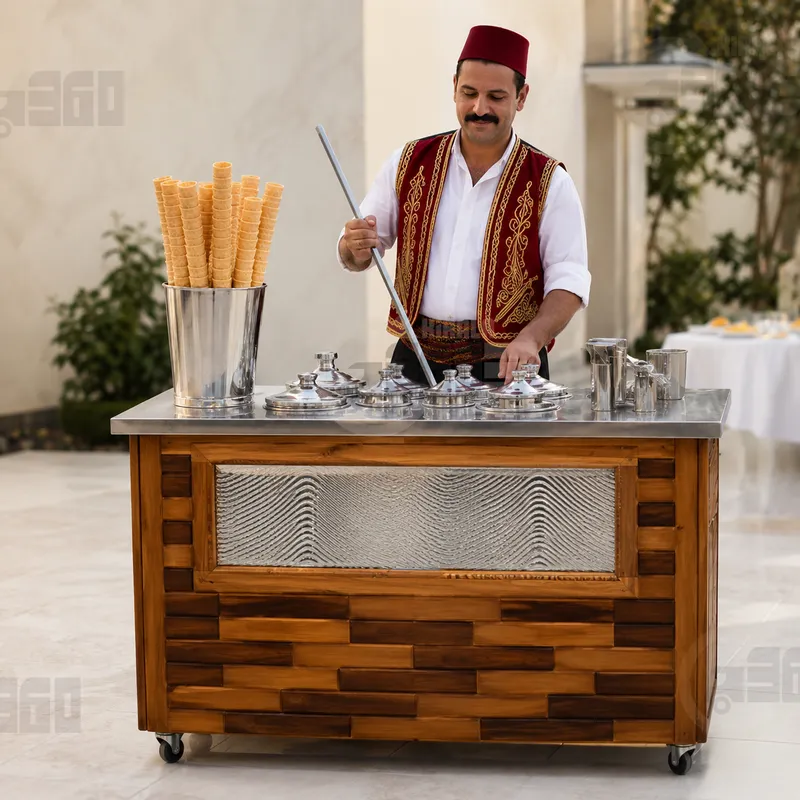 Maraş Dondurmacısı Model 1